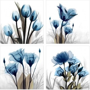 Blue Flowers 1